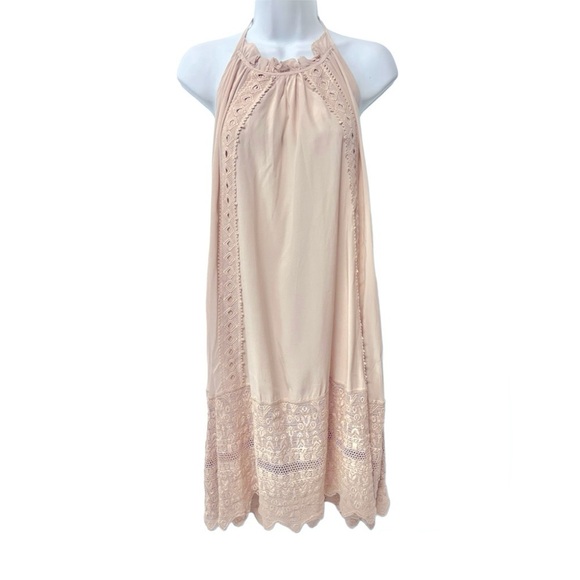 Jen’s Pirate Booty Crochet Lace Dress Reverence Halter REVOLVE Womens Sz S Small - Picture 13 of 14